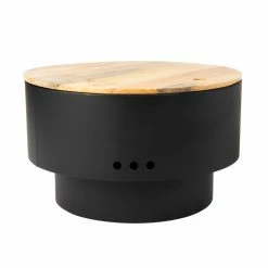 Deals ⭐ Round Fire Sense HotSpot Revolver F23.6 Diam. Patio Accent Fire Table ❤️