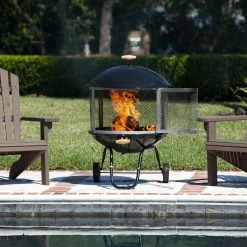 Wholesale 🎉 Round Fire Sense Bessemer Portable 28 Diam. Fire Pit 🎁