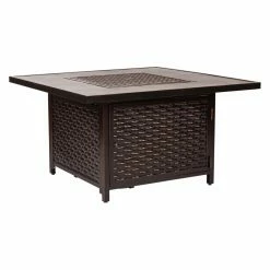 Flash Sale 😍 Square Fire Sense Baker 42 In. Fire Table 😍