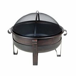 Top 10 ⭐ Fire Sense Cornell 35 In. Round Wood Burning Fire Pit 🔔