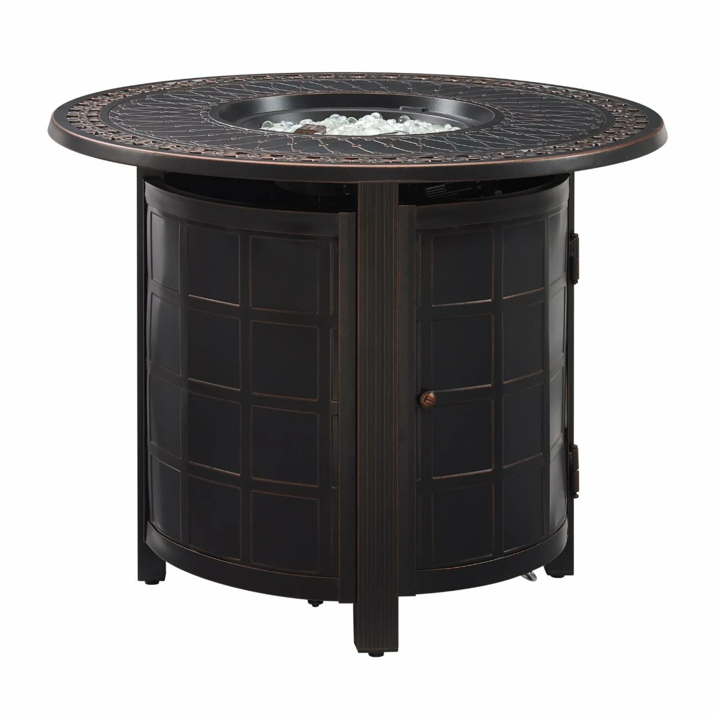 Discount ⭐ Round Fire Sense Columbia 34 In. Propane Fire Pit 🤩 1 Discount ⭐ Round Fire Sense Columbia 34 In. Propane Fire Pit 🤩