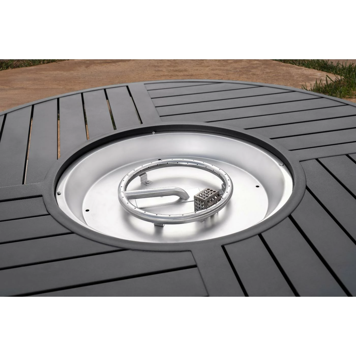 Wholesale β¨ Square Abbyson Living Santorini Aluminum Gas Fire Table π 5 Wholesale β¨ Square Abbyson Living Santorini Aluminum Gas Fire Table π - Image 5