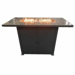 Budget 𧨠Hiland Rectangle AZ Patio Heaters Rectangular Bar Height Marble Top Fire Pit With Wind Screen π 7 Budget 𧨠Hiland Rectangle AZ Patio Heaters Rectangular Bar Height Marble Top Fire Pit With Wind Screen π -Fire Pits & Tables Online Shop scaleAZP184