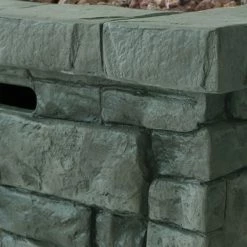 Best deal ⭐ HN Outdoor Escalon Faux Stone Outdoor Square Fire Pit ❤️ 12 Best deal ⭐ HN Outdoor Escalon Faux Stone Outdoor Square Fire Pit ❤️ -Fire Pits & Tables Online Shop scaleBSHD3063