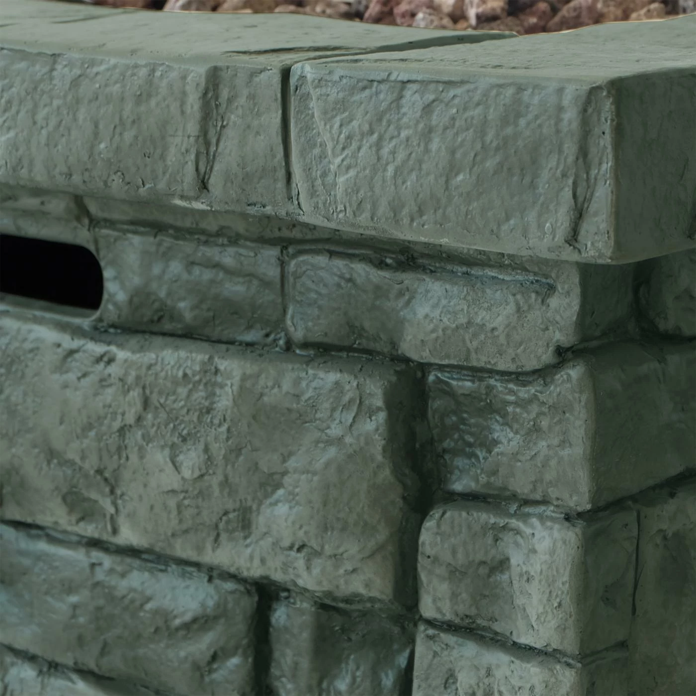 Best deal ⭐ HN Outdoor Escalon Faux Stone Outdoor Square Fire Pit ❤️ 4 Best deal ⭐ HN Outdoor Escalon Faux Stone Outdoor Square Fire Pit ❤️ - Image 4