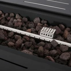 Budget 🌟 Best Selling Home Decor Rectangle Hamel Outdoor 50,000 BTU Iron Rectangular Fire Pit 🌟 -Fire Pits & Tables Online Shop scaleBSHD4568