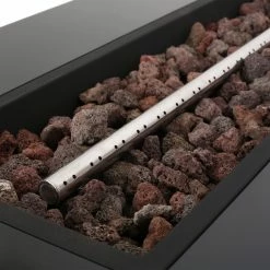 Deals ✔️ Best Selling Home Decor Rectangle Meyer Outdoor 50,000 BTU Lightweight Concrete And Ceramic Rectangular Fire Pit (No Tank Holder) 💯 -Fire Pits & Tables Online Shop scaleBSHD4587