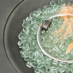 Deals 🛒 Sego Lily Sage 35 In. Round Stone Fire Table ⌛ -Fire Pits & Tables Online Shop scaleFLO379