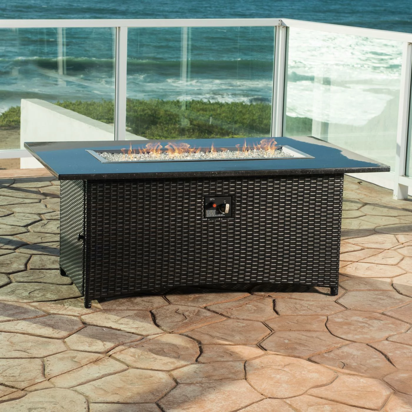 Best Sale β€οΈ Rectangle RST Brands Sedona Fire Pit Table π₯ 5 Best Sale β€οΈ Rectangle RST Brands Sedona Fire Pit Table π₯ - Image 5