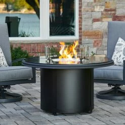 Cheapest ✔️ Round Outdoor GreatRoom Beacon Chat Height Gas Fire Pit Table 🎁 -Fire Pits & Tables Online Shop scaleFSH279