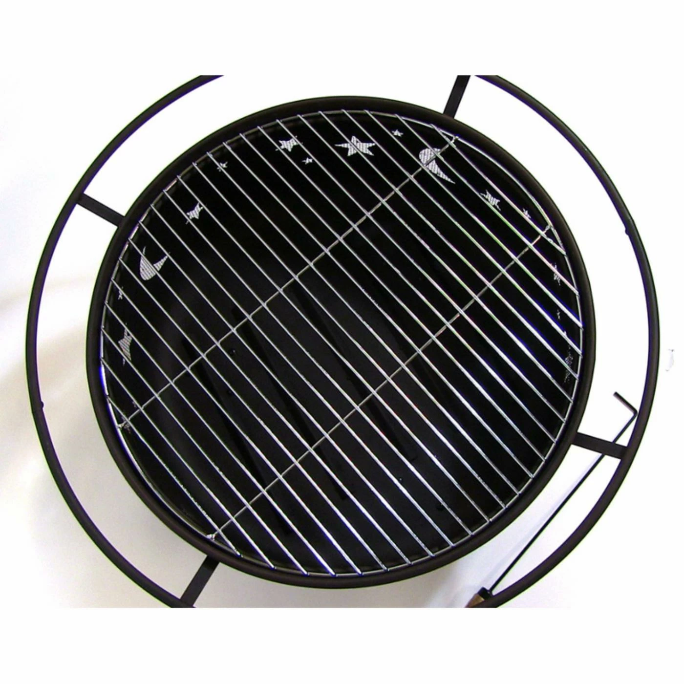 Hot Sale 𧨠Round Sunnydaze Decor Cosmic Fire Pit With Cooking Grill And Spark Screen π 5 Hot Sale 𧨠Round Sunnydaze Decor Cosmic Fire Pit With Cooking Grill And Spark Screen π - Image 5