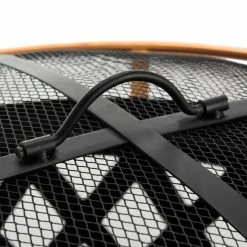 Buy ⌛ Round Safavieh Bryce 29.5 Diam. Fire Pit 🛒 -Fire Pits & Tables Online Shop scaleSAV9693