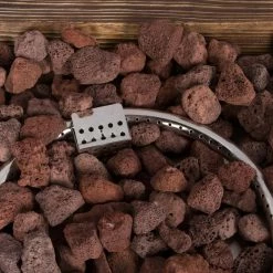 Buy 👍 Shine Company Merida 34.5 In Square Propane Gas Fire Pit Table With Free Cover ⭐ -Fire Pits & Tables Online Shop scaleSHN254