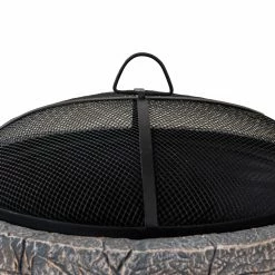 Deals ⭐ Sunjoy Stone 26 Inch Round Wood-Burning Fire Pit ❤️ -Fire Pits & Tables Online Shop scaleSUNR1138