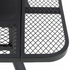 Best Sale 😍 Sunjoy Darius Square Fire Pit With Adjustable Cooktop Grill 👍 -Fire Pits & Tables Online Shop scaleSUNR1216 1