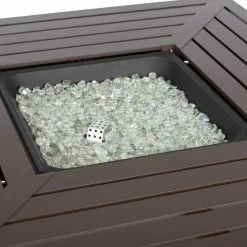 Brand new ⌛ Square Fire Sense Danang 45 In. Fire Table 😀 -Fire Pits & Tables Online Shop scaleWTL335