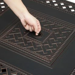 Best Pirce 👏 Square Fire Sense Downey 32 In. Propane Fire Pit 🔔 -Fire Pits & Tables Online Shop scaleWTL420