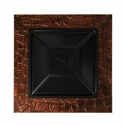 New 💯 Fire Sense Foxdale Steel Square Wood Burning Fire Pit 😀 -Fire Pits & Tables Online Shop scaleWTL468